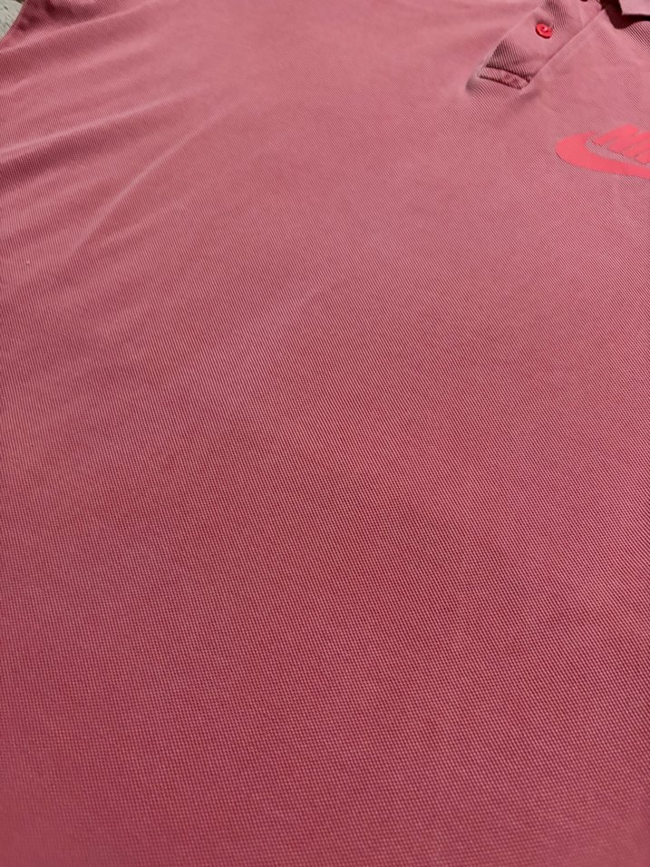 Vintage Nike Pembe Büyük Beden Polo Yaka Tişört — görsel 6/11