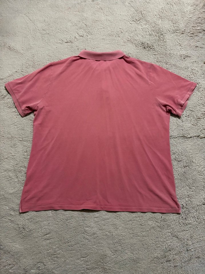 Vintage Nike Pembe Büyük Beden Polo Yaka Tişört — görsel 3/11