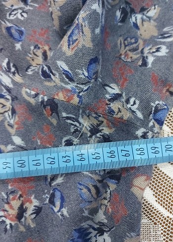 Gri Desenli Uzun Kollu Bohem Gömlek - Görsel 6