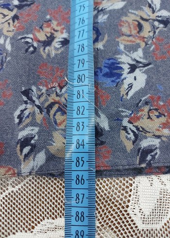 Gri Desenli Uzun Kollu Bohem Gömlek - Görsel 8