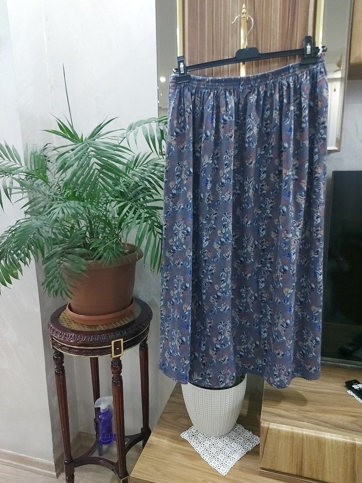 Gri Desenli Uzun Kollu Bohem Gömlek - Görsel 4