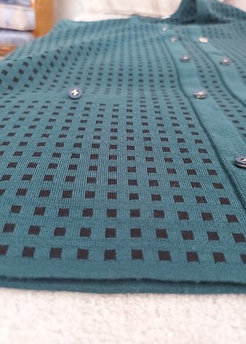 Düğmeli Hırka Görünümlü Kazak - Görsel 4