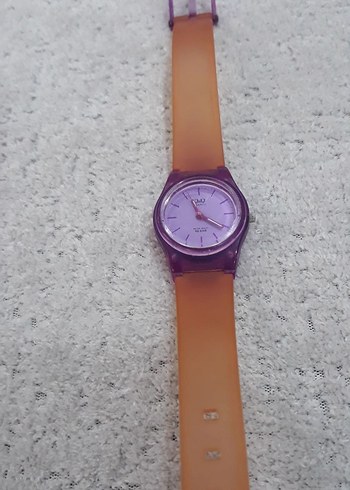 Beden mor Renk Mor Kadranlı Kadın Kol Saati