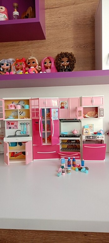 Oyuncak mutfak barbie