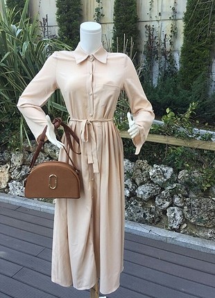 Bej elbise/tunik