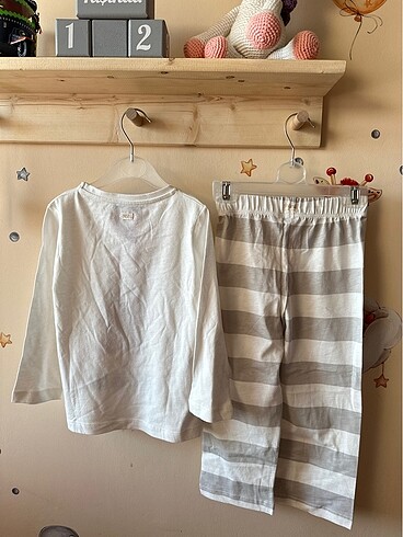 24-36 Ay Beden çeşitli Renk Zeyland pijama takımı