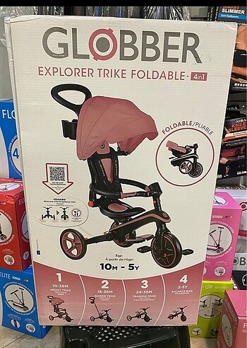 Globber katlanır bisiklet