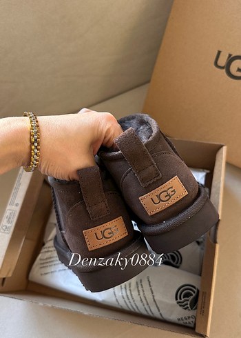 37 Beden kahverengi Renk orjinal ugg classic ultra mini