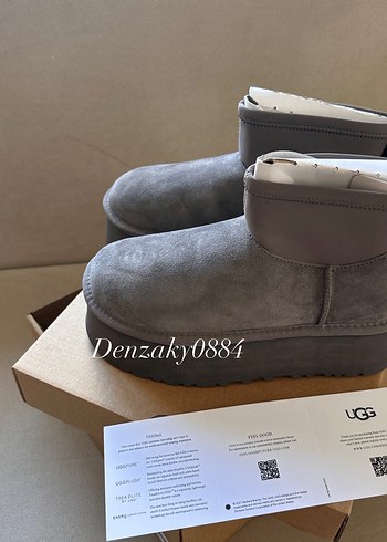 36 Beden gri Renk UGG DIPPER KADIN BOT