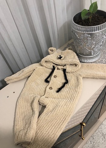 Örgü Bebek Tulumu - Görsel 3