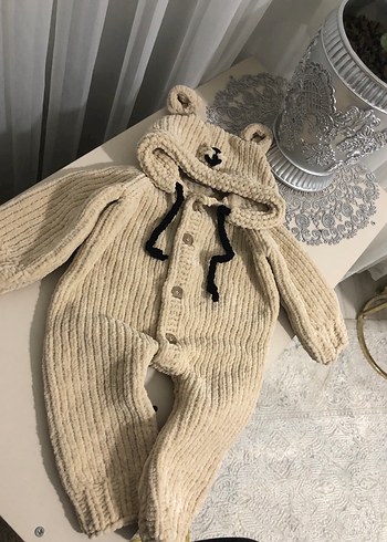 Örgü Bebek Tulumu - Görsel 2