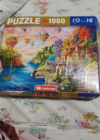 1000 Parça Renkli Manzara Puzzle