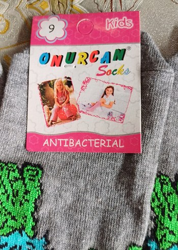 Gri Baskılı Erkek Çocuk Çorabı.3 adet fiyatı - Görsel 5