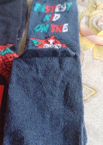 Erkek Çocuk Renkli Baskılı Çorap - Görsel 3