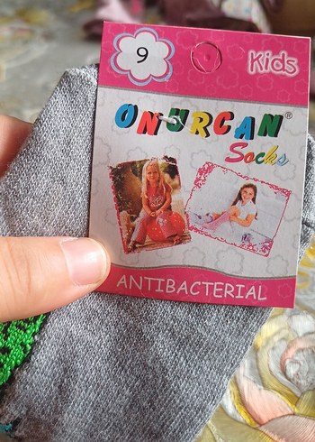 Gri Erkek Çocuk Baskılı Çorap Hulk Desenli - Görsel 3