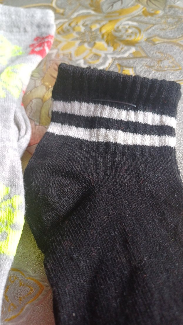 Kız Çocukları için Renkli Desenli Çoraplar - Görsel 3