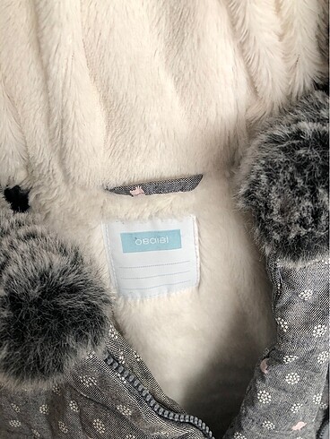 Kız bebek mont - Görsel 3