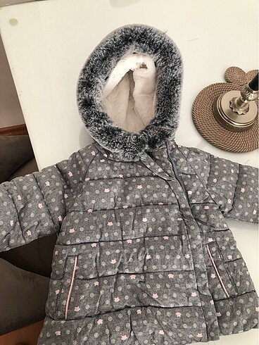 Kız bebek mont - Görsel 2