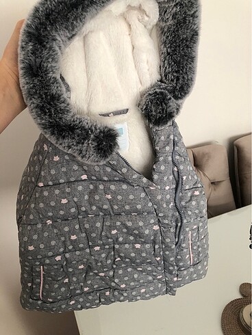 Kız bebek mont - Görsel 4