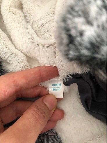 Kız bebek mont - Görsel 9