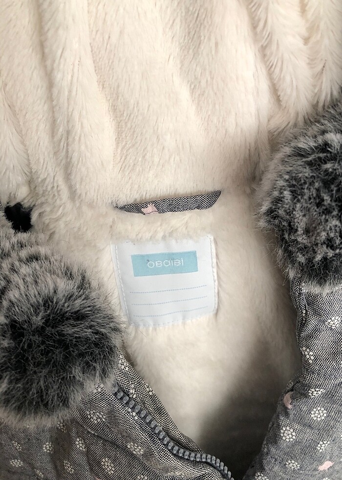 Kız bebek mont - Görsel 3