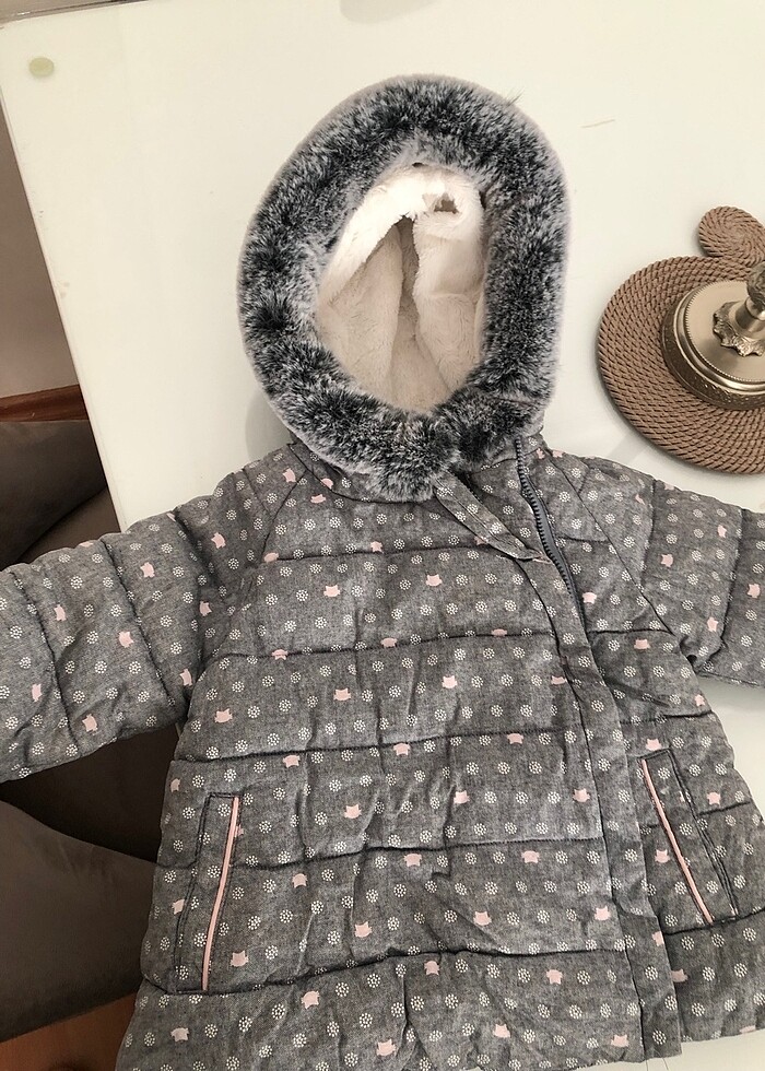 Kız bebek mont - Görsel 2