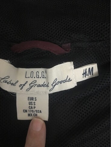 s Beden bordo Renk H&M marka mont