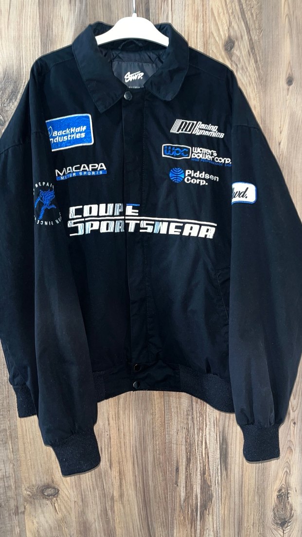 PUll AND BEAR Uzun Kollu Mavi Baskılı Erkek Kayak Ceketi - Görsel 2