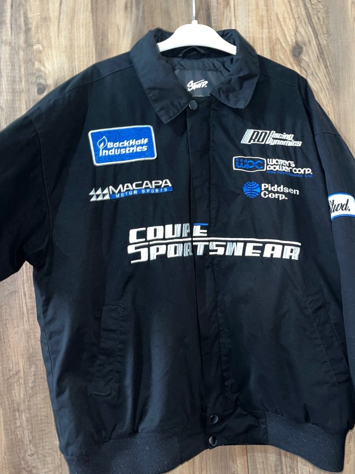 PUll AND BEAR Uzun Kollu Mavi Baskılı Erkek Kayak Ceketi - Görsel 3