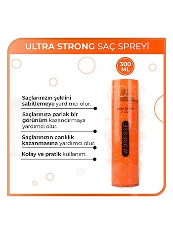 Morfose Saç Spreyi - Görsel 2
