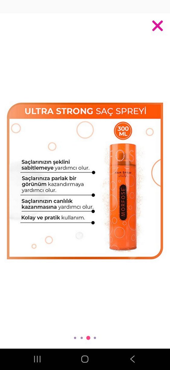 Morfose Saç Spreyi - Görsel 2