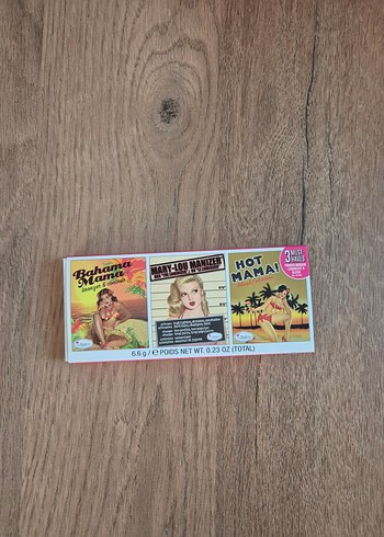 The Balm The Balm Trio yüz paleti