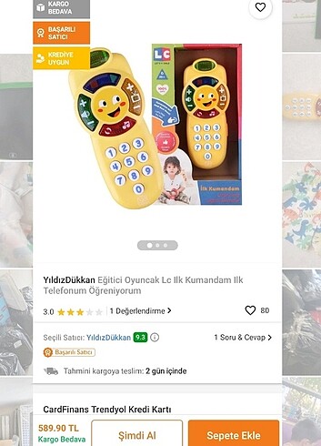 Eğitici telefon 