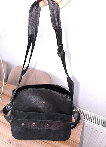 Siyah kol çantası - Görsel 9