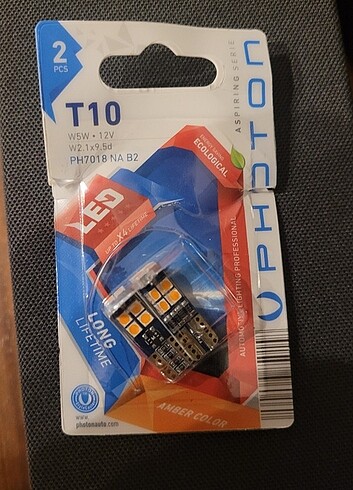 PHOTON T10 TURUNCU LED