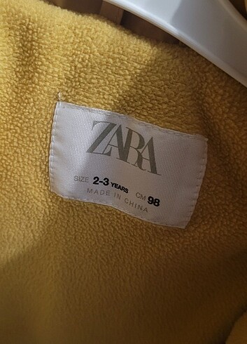 24-36 Ay Beden altın Renk ZARA ÇOCUK MONT