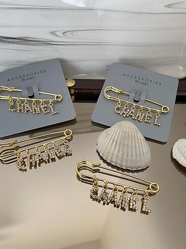 Chanel Gold İskoç İğnesi