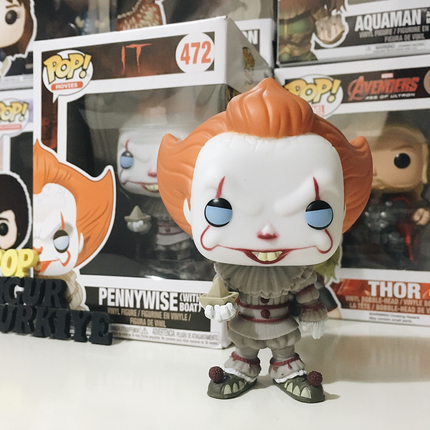 xs Beden Funko POP! IT - Pennywise with Boat