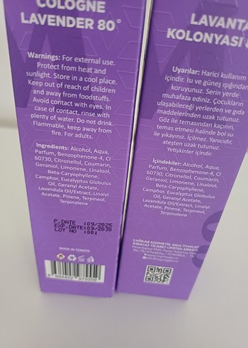 Maybe.co M8 Lavanta Kolonyası 100 ml - Görsel 2