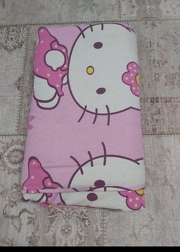Pembe Baskılı Çocuk Battaniyesi