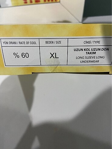 l/xl Beden Safyün içlik