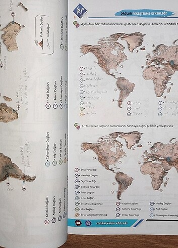  coğrafyanın kodları çalışma defteri