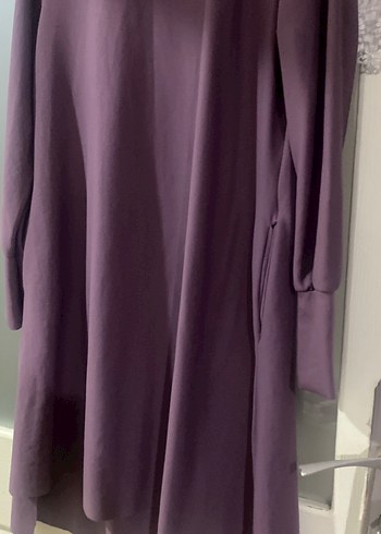 Uzun Kollu Mor Salaş Tunik - Görsel 3