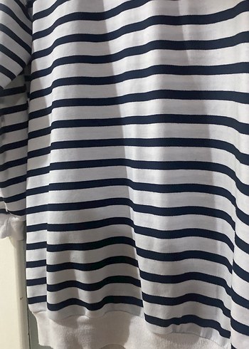 Pamuklu Çizgili tunik - Görsel 2