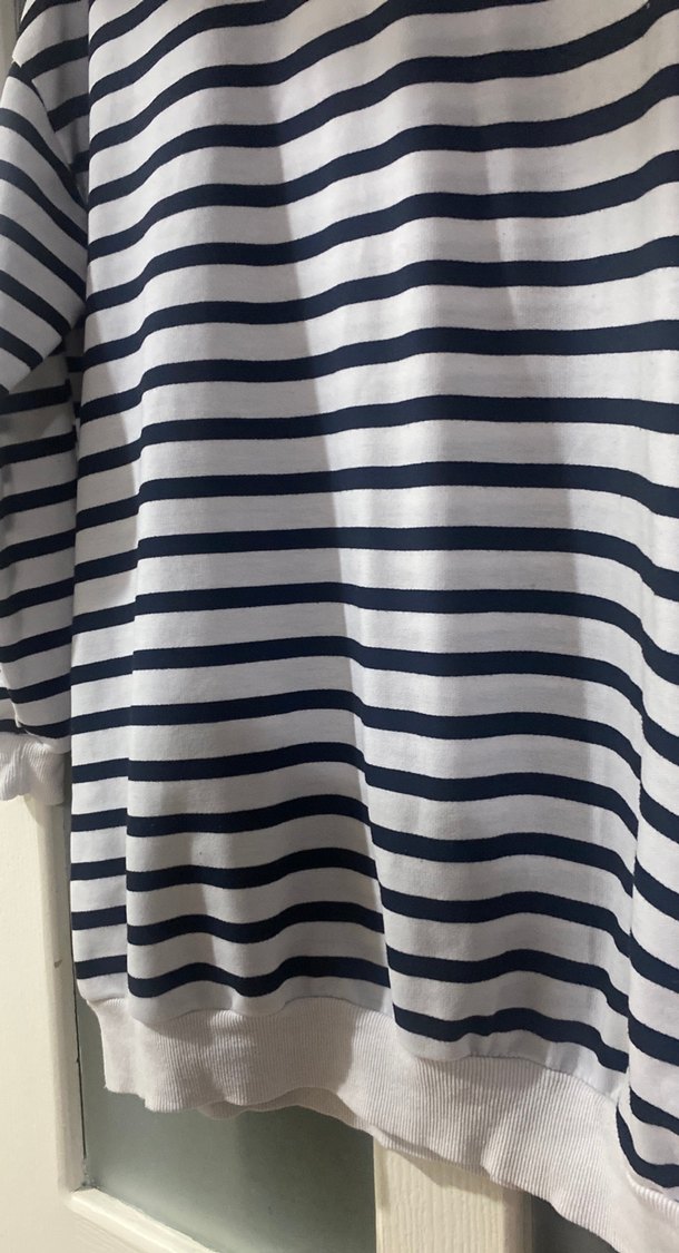 Pamuklu Çizgili tunik - Görsel 2