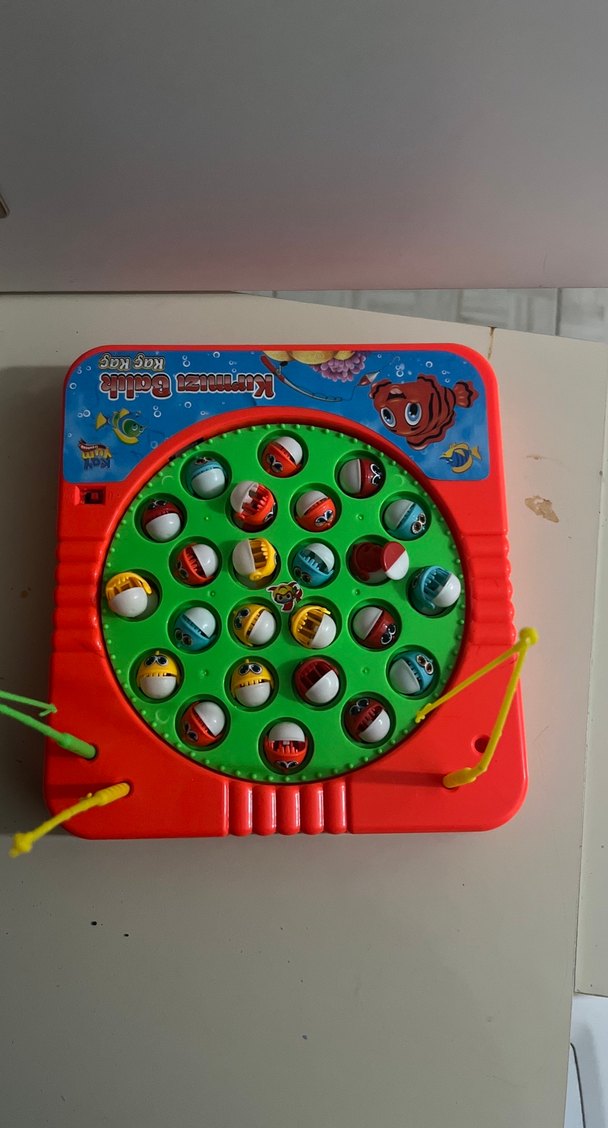 Renkli Balık Tutma Eğitici Oyuncak - Görsel 2