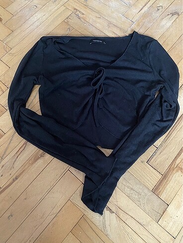 Trendyolmilla Siyah Crop