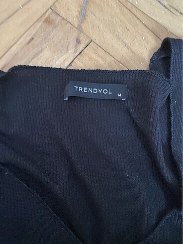 m Beden siyah Renk Trendyolmilla Siyah Crop