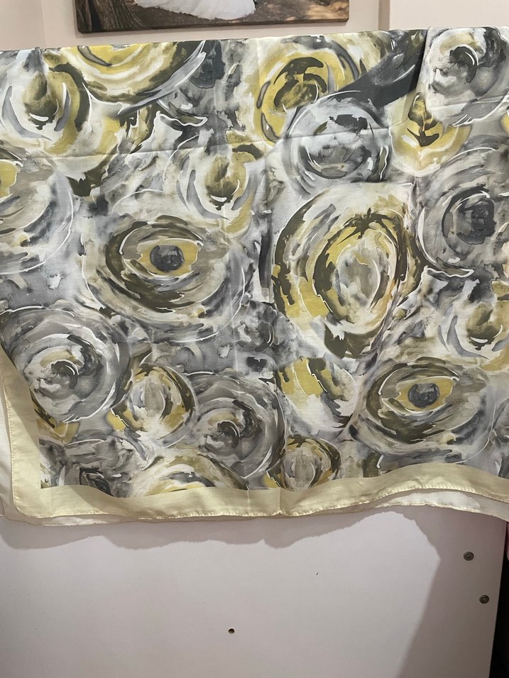 yağ yeşili şal - Görsel 2