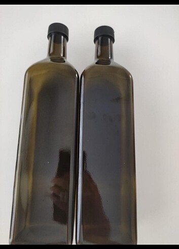 Beden 1000ml kare cam şişe